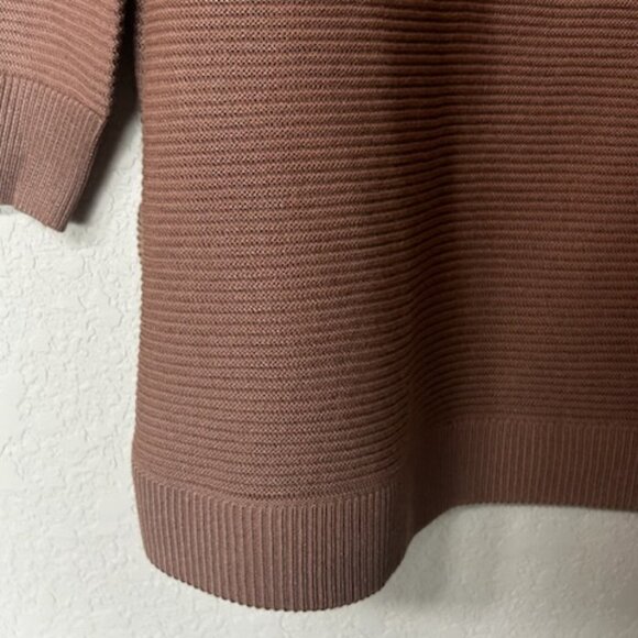 NWT Cyrus Brown Fall Plus Size Relaxed Fit Oversized Sweater With Side Splits - Picture 6 of 11